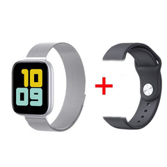 Smart watch Alloy Case IP67 Waterproof Bluetooth Pedometer Heart Rate Monitor 1.54 inch Color Display SmartWatch For Android/IOS