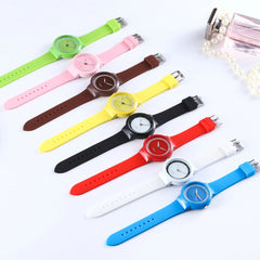 2020 New Women's Watches Ins Trend Candy Color Ladies Wrist Watch Korean Silicone Jelly Fashion Watch Clock Gifts Reloj Mujer *M