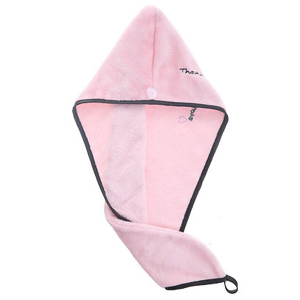 Lady's Magic Dry Hair Cap Quick Dry Hair Towel Drying Bath Towel Soft Head Wrap Hat Makeup Cosmetics Hair Drying Towels