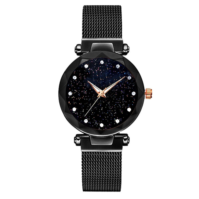 2019 NEW Woman Watch Luxury Women Magnetic Starry Sky Female Clock Quartz Wristwatch Fashion Ladies Wrist Watch Relogio Feminino