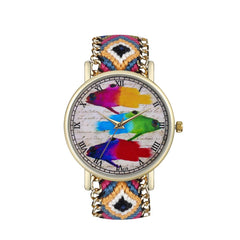 Creative Women Watches Multicolour Fish Dial Ladies Quartz Wristwatch Multicolor Strap Fashion Clock Gift Relojes Para Mujer@50