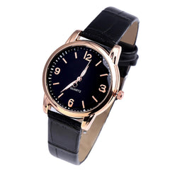 Best Selling Women Watches Roman Numerals Dial Ladies Quartz Wristwatch Solid Color Leather Strap Fashion Clock Gift Kol Saati50