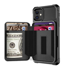 Wallet Flip Case for iPhone 11 11 Pro Max X XR XS Max 7 8 Plus Cases PU Leather Buckle Cover for Samsung Galaxy Note 10 10 Pro