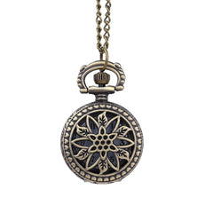 Vintage Pocket Watch Necklace Pattern Quartz Pocket Watches Gifts  Men WomenDouble Eagle Spreading Wing Pocket Watch@50