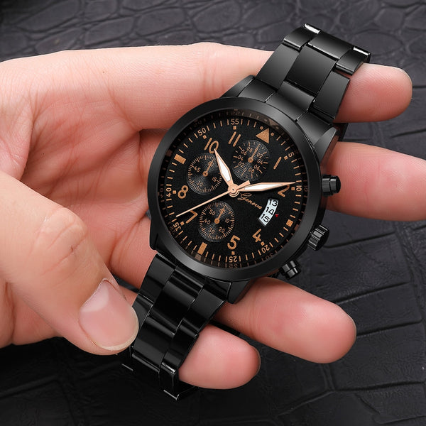 Fashion Mens Watches Top Brand Luxury Quartz Watch Men Casual Slim Mesh Steel Waterproof Sport Watch Relogio Masculino