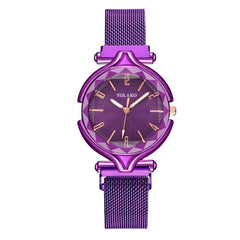 Women Watches Luxury Magnetic Strap Female Clock Quartz Wristwatch Fashion Ladies Wrist Watch Rose Gold Zegarki Damskie*M