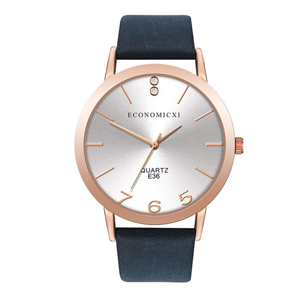 New Fashion Women Romantic Business Dial Wrist Watch Casual Luxury Top Brand Leather Rhinestone Watches Clock Relogio Feminino
