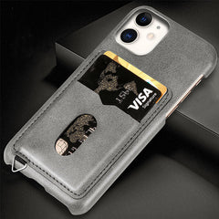 Slim PU Leather Case For iPhone 11Pro Max XR XS Max X 8 7 6 6S Plus card holder Wallet Hybrid Shockproof Full Protect back Cover