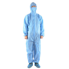 White Coverall Hazmat Suit Protection Protective Disposable Anti-Virus Clothing Disposable Factory Hospital Safety Clothing Coro