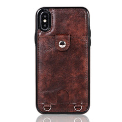 Leather Wallet Phone Case For iphone X XR XS Max 6 6s 7 8 Plus Coin Purse Card Holder Protection Phone Bag Cases With lanyard