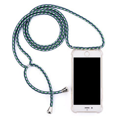 Transparent Soft TPU Cell Phone Case With Lanyard Necklace Shoulder Neck Strap Rope Cord for iphone 11 6 7 8 plus x xs xr xs max
