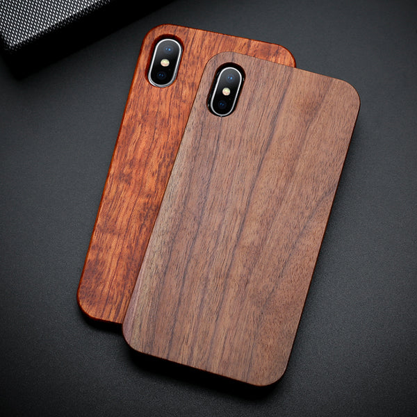 TIKITAKA Real Wood Case For iphone 11Pro XR X XS Max 8 7 6 6S Plus Cover Natural Bamboo Wooden Hard Cases For iPhone 11 Pro Max