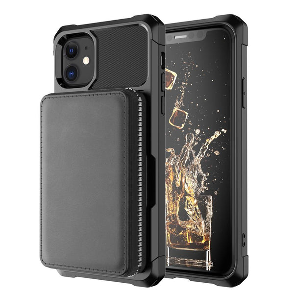 Wallet Flip Case for iPhone 11 11 Pro Max X XR XS Max 7 8 Plus Cases PU Leather Buckle Cover for Samsung Galaxy Note 10 10 Pro