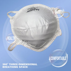 KN95 Anti-Fog Headband  Round Mask Dust Mask Anti Pm2.5 Anti Influenza Bicycle