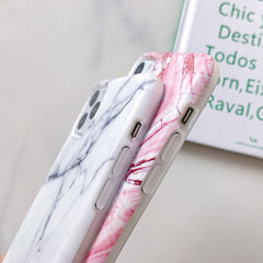 Luxury Marble Silicone Phone Case For iphone 11 Pro XS Max X XR 7 8 6 6S Plus Case Soft IMD Back Cover For iphone 8 7 Plus Funda