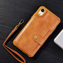 Vintage PU Leather Phone Case For iPhone XR XS Max Case Multi Card Holders Back Cover Wallet For iPhone 6 6s 7 8 Plus X Cases
