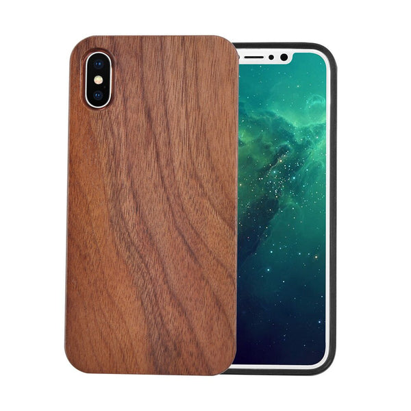 TIKITAKA Real Wood Case For iphone 11Pro XR X XS Max 8 7 6 6S Plus Cover Natural Bamboo Wooden Hard Cases For iPhone 11 Pro Max