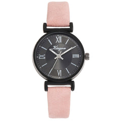 Casual Style Women Simple Dial Wrist Watch Leather Business Designer Ladies Clock Fashion Dress Gfit Montre Femme@50