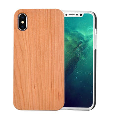 Real Wood Wooden Phone Case For iphone 11 11 Pro Max XR X XS Max 7 8 Plus Bamboo Hard PC Back Cover For iphone 11 Pro 7 8