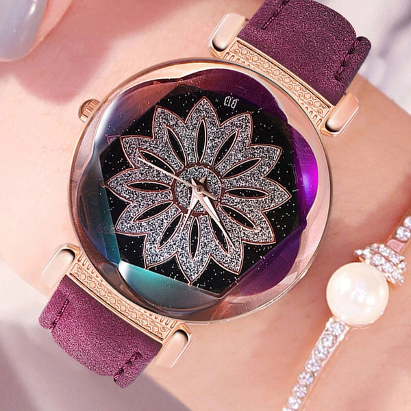 Simple  Women Watches Rhomboid Pattern Dial Ladies Quartz Wristwatch Featured Leather Strap Clock Fashion Dress Reloj Mujer @50