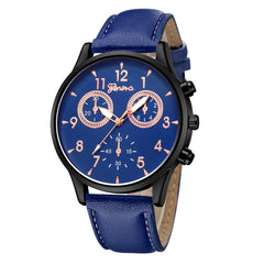 Fashion  Casual Military Sport Leather Quartz Analog Men's Wrist Watch Men Watches Clock Relogio Masculino Montre Homme