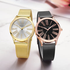 MINI FOCUS Women Watches Top Brand Luxury Quartz Gold Watch Women Fashion Stainless Steel Ladies Wrist Watches Relojes Mujer
