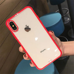 TIKITAKA Shockproof Bumper Transparent Silicone Phone Case For iPhone 11 Pro X XR XS Max 8 7 6 6S Plus Clear Soft TPU Back Cover