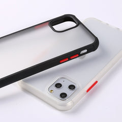 Transparent Armor case for iphone 11Pro Max X XR XS Max 7 8 6 6sPlus Colorful Silicone Frame Shockproof Back cover For iphone 11