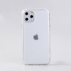 Matte Transparent Phone Case For iPhone 11Pro Max XR X XS Max 8 7 6 6SPlus Silicone Frame Anti shock Acrylic Clear Hard PC Cover