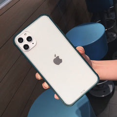 Matte Transparent Silicone Phone Case For iPhone 11 Pro Max X XS XR XS Max 8 7 6 6S Plus Hard Clear protection Back Cover Capa