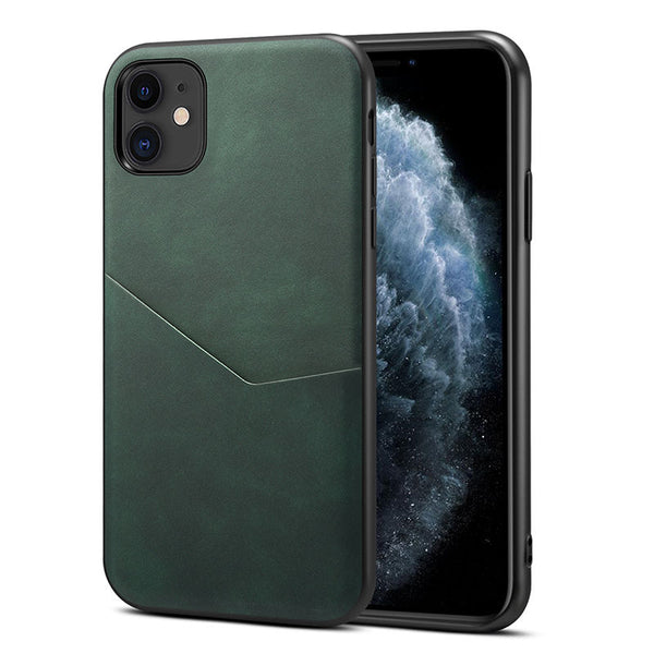 TIKITAKA Luxury Card Holder Case for iPhone 6 6s 7 8 Plus Leather Wallet Back Case for iphone X XR XS Max 11 Pro Max Phone Cover