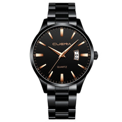 Business Men Watch Analog Quartz Sport Watch Mens Watches Alloy Case Synthetic Stainless Steel Top Brand Luxury Masculino Reloj