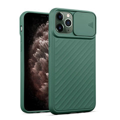 Colorful Silicone Shockproof Phone Case For iphone 11 Pro Max XR X XS Max 7 8 Plus Camera Protection Soft TPU Solid Color Cover