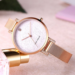 MINI FOCUS Rose Gold Watch Women Stainless Steel Womens Watches Top Brand Luxury Womans Watch Ladies Wrist Watches For Women