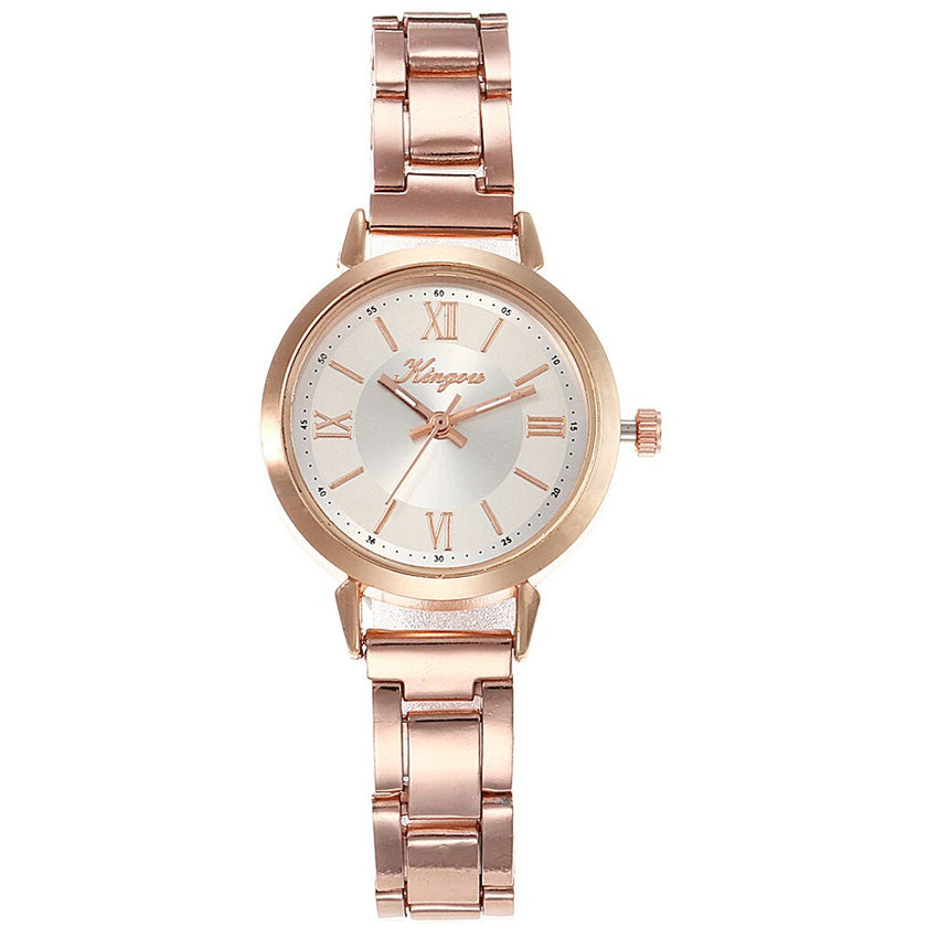 Business Style Women Watches Simple Scale Dial Ladies Quartz Wristwatch Alloy Strap Fashion Clock Metting Gift Reloj Mujer@50