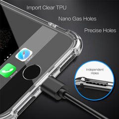 Luxury Shockproof Phone Case For iPhone 11 11 Pro Max XR X XS Max 6 6S 7 8 Plus XS Transparent Soft TPU Silicone Back Cover