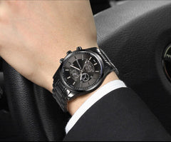 Men Watches Mens 2019 Steel Luxury Sports Quartz Watch Men Wristwatch MaleClock Business Watches Relogio Masculino Male Saati