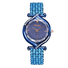 Women's Watches Designer Starry Sky Quartz Ladies Watches Rhinestone Watch Women Luxury Wristwatches NEW Relojes Para Mujer@50