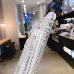 Strap Cord Chain Transparent Phone Case For iPhone 11 11 Pro XS Max XR X 7 8 6 6s Plus Carry Necklace Lanyard Clear Cover Cases