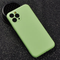 TIKITAKA Candy Color Phone Case For iPhone 11 11Pro Max Liquid Silicone Solid Plain For iPhone 11 Case Soft TPU Back Cover Shell