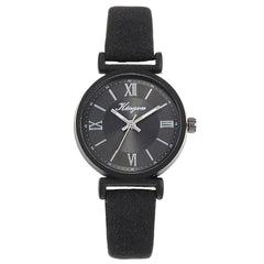 Casual Style Women Simple Dial Wrist Watch Leather Business Designer Ladies Clock Fashion Dress Gfit Montre Femme@50