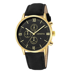 Fashion Mens Watches Top Brand Business Sport Quartz Wrist Watch Luxury Leather Belt Clock Simple Wristwatch Relogio Masculino@5