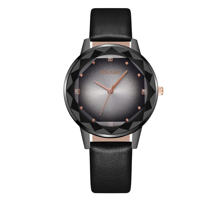 Cassic Style Women Watches Stainless Steel Clock Rhinestone Romantic Dial Simple Analog Quartz Wristwatches Relojes Para Mujer*M