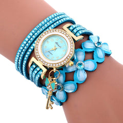 2020 Women Watches Bracelet Ladies Watch With Rhinestones Clock Womens Vintage Fashion Dress Wristwatch Gift Relogio Feminino*M
