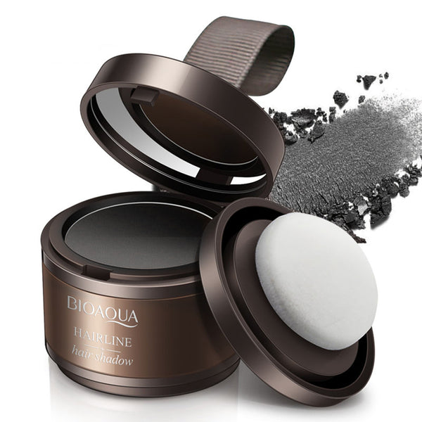 BIOAQUA 2 Colors Hairline Modified Shadow Powder Cover Natural Instant Hairline Shadow Powder Hair Concealer 1 PC