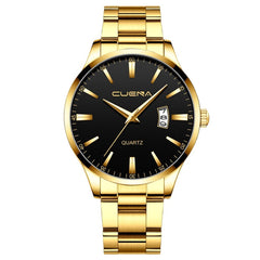 Business Men Watch Analog Quartz Sport Watch Mens Watches Alloy Case Synthetic Stainless Steel Top Brand Luxury Masculino Reloj