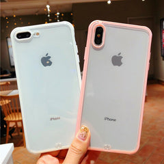 TIKITAKA Shockproof Bumper Transparent Silicone Phone Case For iPhone 11 Pro X XR XS Max 8 7 6 6S Plus Clear Soft TPU Back Cover