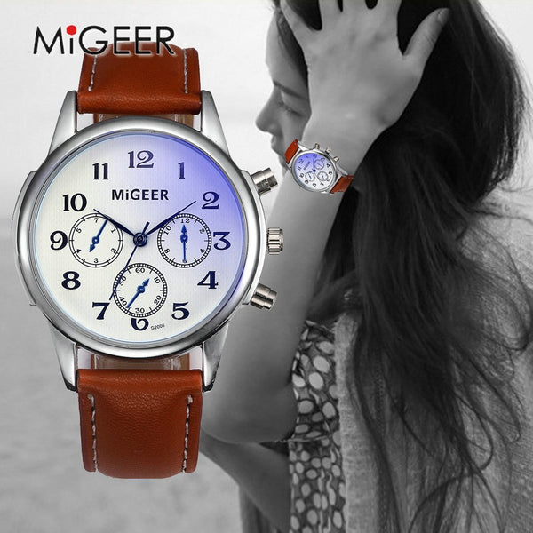 Men's Watch Leather Sport 2019 Fashion Men Watches Top Brand Luxury WristWatch Clock Relogio Masculino Unisex Couple