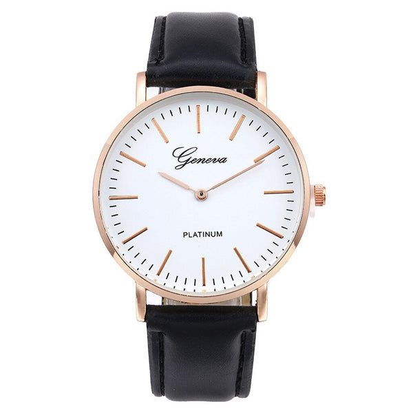 2020 Women Wtches Leather Strap Top Band Analog Quartz WristWatch Ladies Watch Women Dress Clock Business Gift Reloj Mujer*M