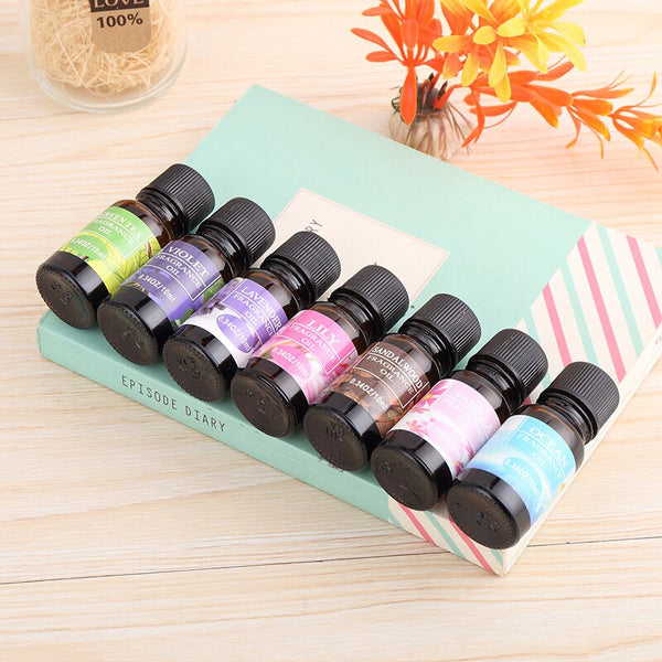 12pcs Natural Plant Extract Essential Oils Water-soluble Relieve Stress Humidifier Fragrance Lamp Air Freshening Aromatherapy